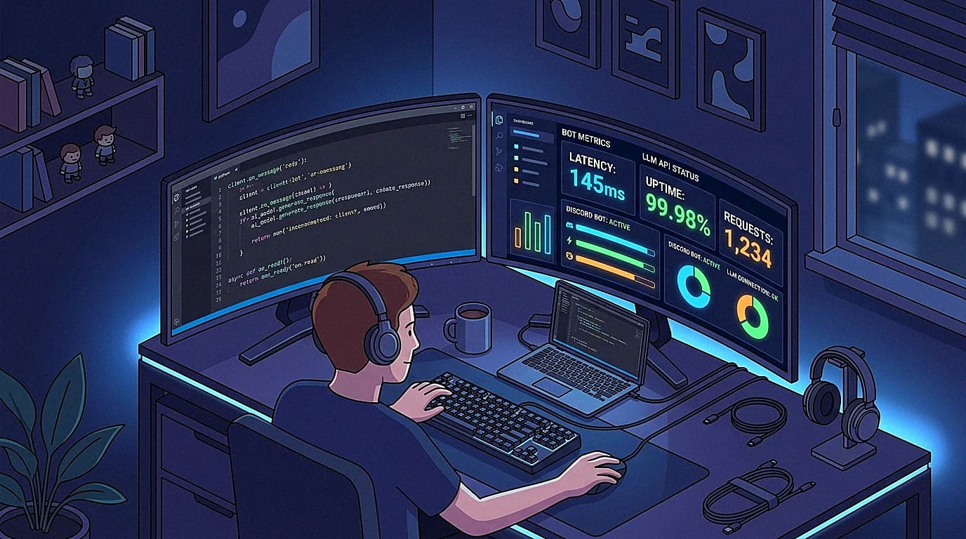 AI Discord bot hosting architecture