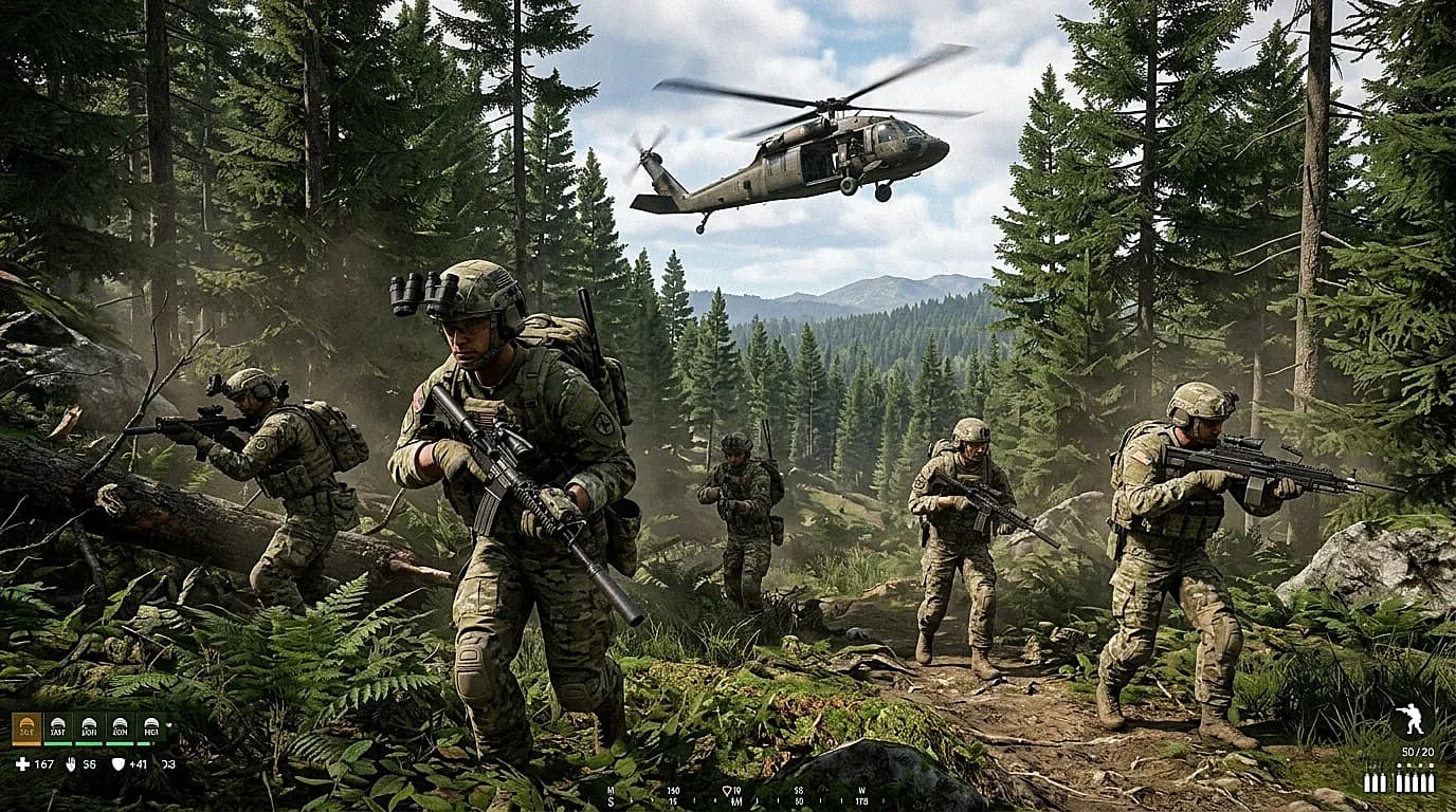 Arma Reforger Hosting background