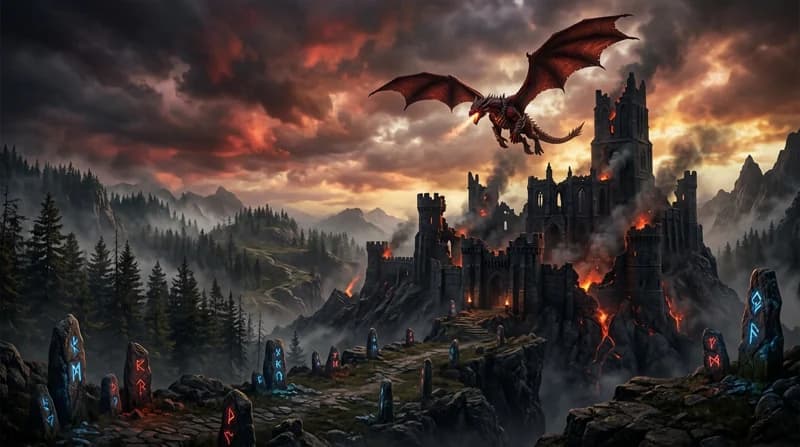 RuneScape: Dragonwilds background